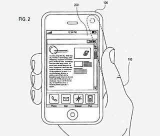 Illustration for article titled Patent Points to Camera-Based Swipe Controls For iPhone
